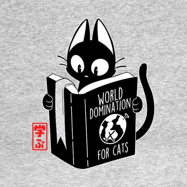 World Domination For Cats Japanese Anime by Tobe Fonseca by Tobe_Fonseca